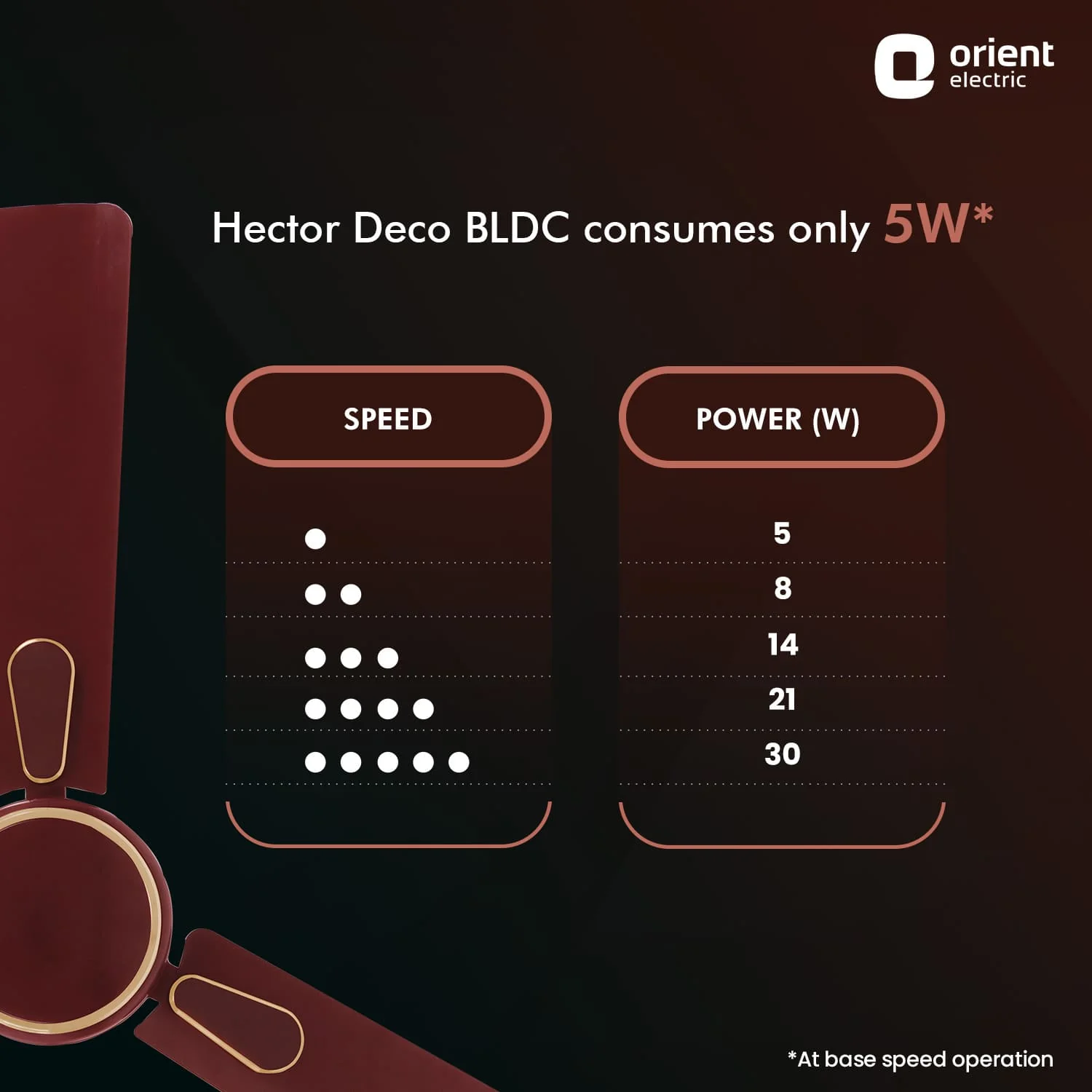 Hector Deco BLDC Ceiling Fan with Remote - Image 7