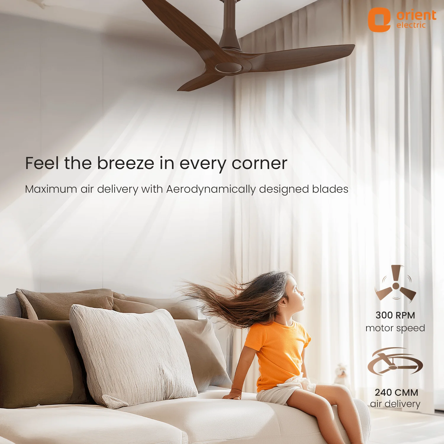 Aeroquiet Neu BLDC Pro Ceiling Fan | Whisper Quiet | Remote Controlled - Image 12