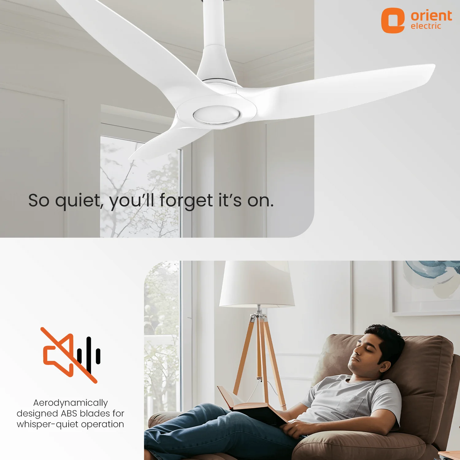 Aeroquiet Neu BLDC Pro Ceiling Fan | Whisper Quiet | Remote Controlled - Image 5
