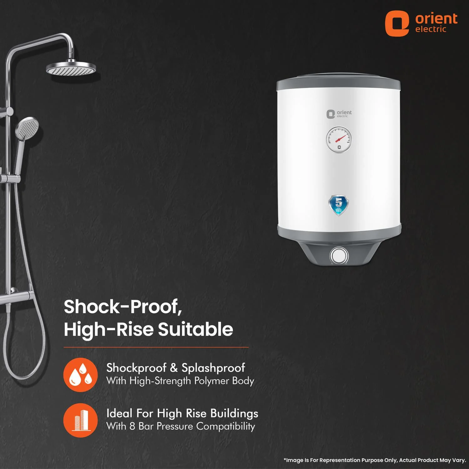 Aquanaut Water Heater (Geyser) | 5-Star Rated | Free Installation | Temperature Indicator | High-Rise Compatible - Image 39