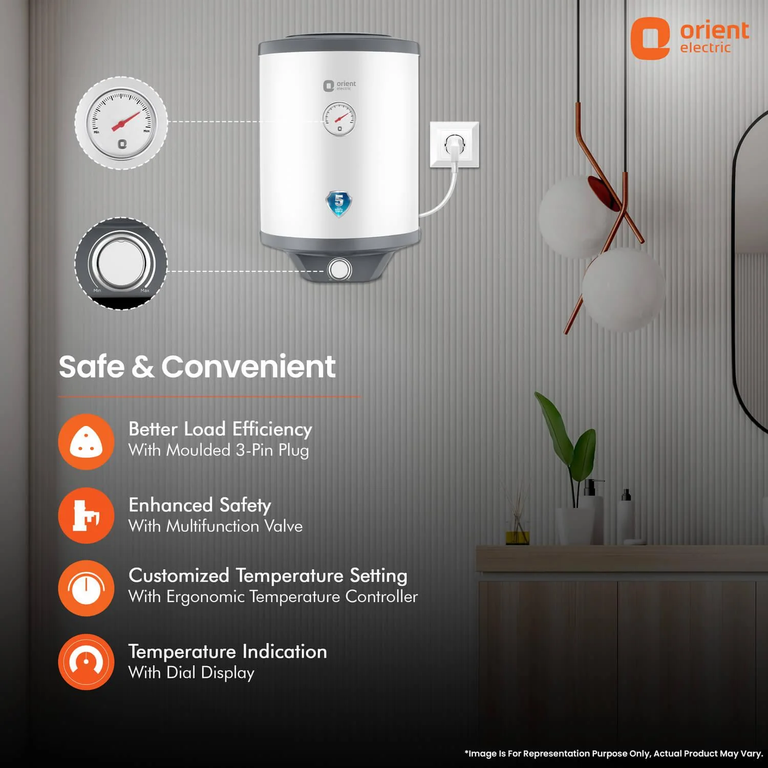 Aquanaut Water Heater (Geyser) | 5-Star Rated | Free Installation | Temperature Indicator | High-Rise Compatible - Image 41