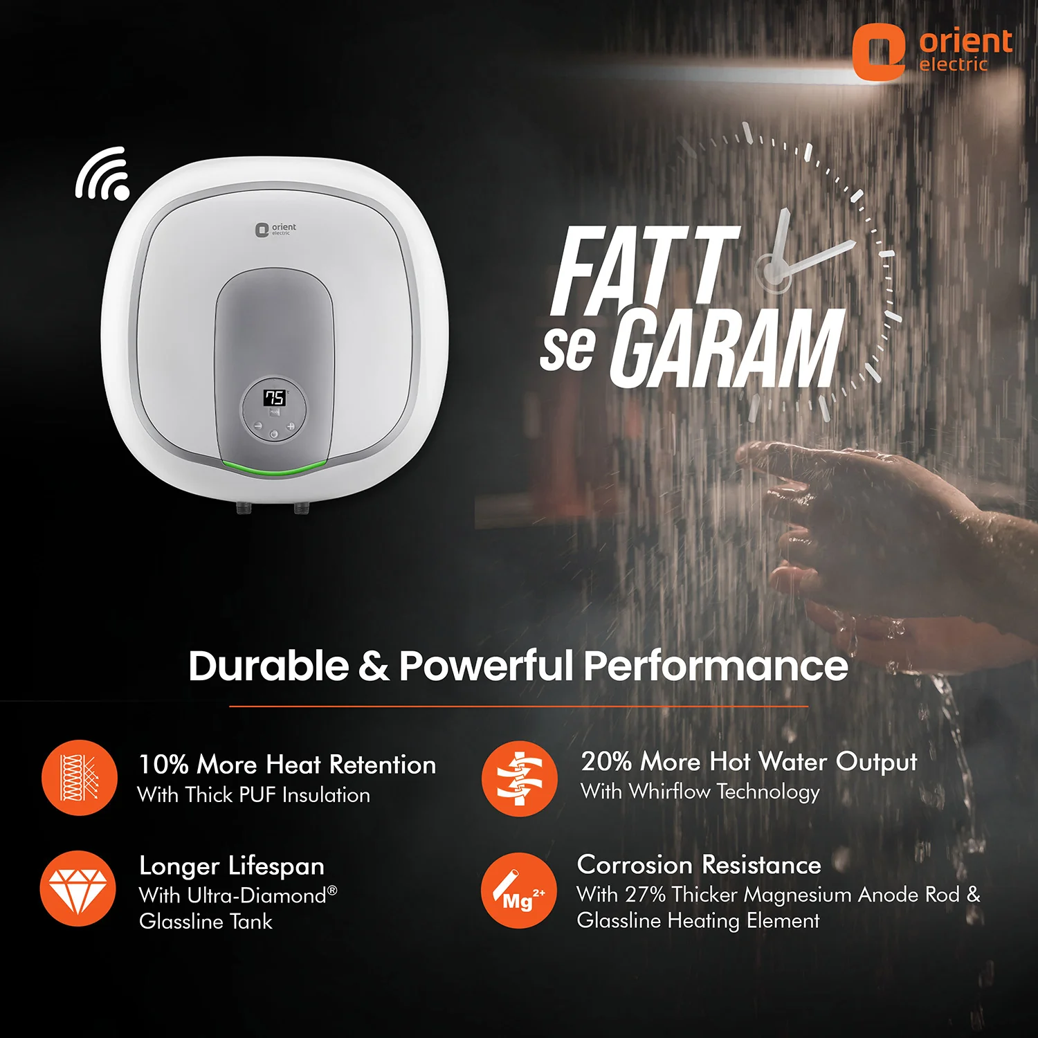 Aquator IoT 5 Star Water heater (Geyser), Suitable for High-rise Buildings | 7 year Tank Warranty | Free Installation and Connecting Pipes | Geyser with Temperature Control - Image 19