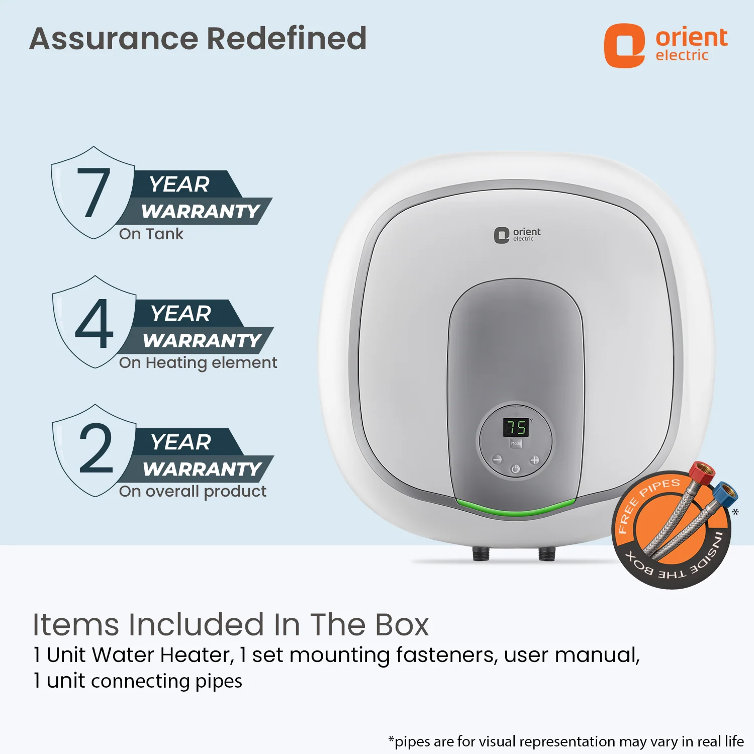 Aquator IoT 5 Star Water heater (Geyser), Suitable for High-rise Buildings | 7 year Tank Warranty | Free Installation and Connecting Pipes | Geyser with Temperature Control - Image 27