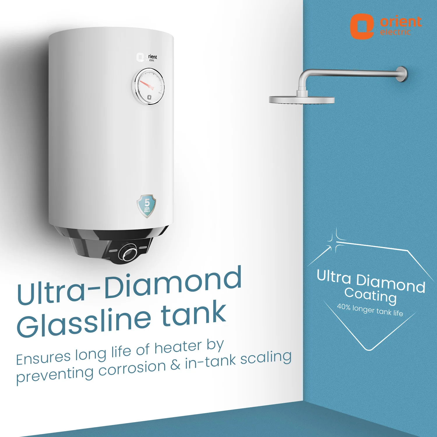 Enamour Classic Neo 5 Star Rated Glassline Tank Storage Water Heater (Geyser) - Image 14