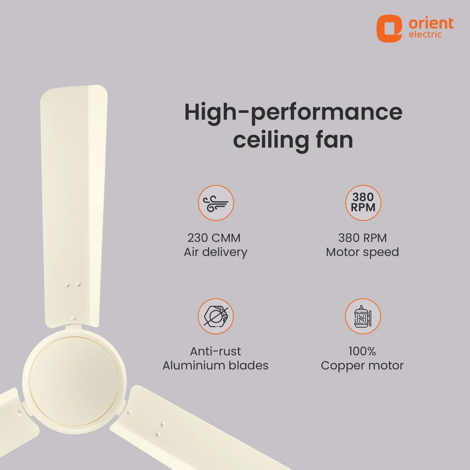 Falcon Speedstar High Speed Ceiling Fan | 5-Year Warranty - Image 6