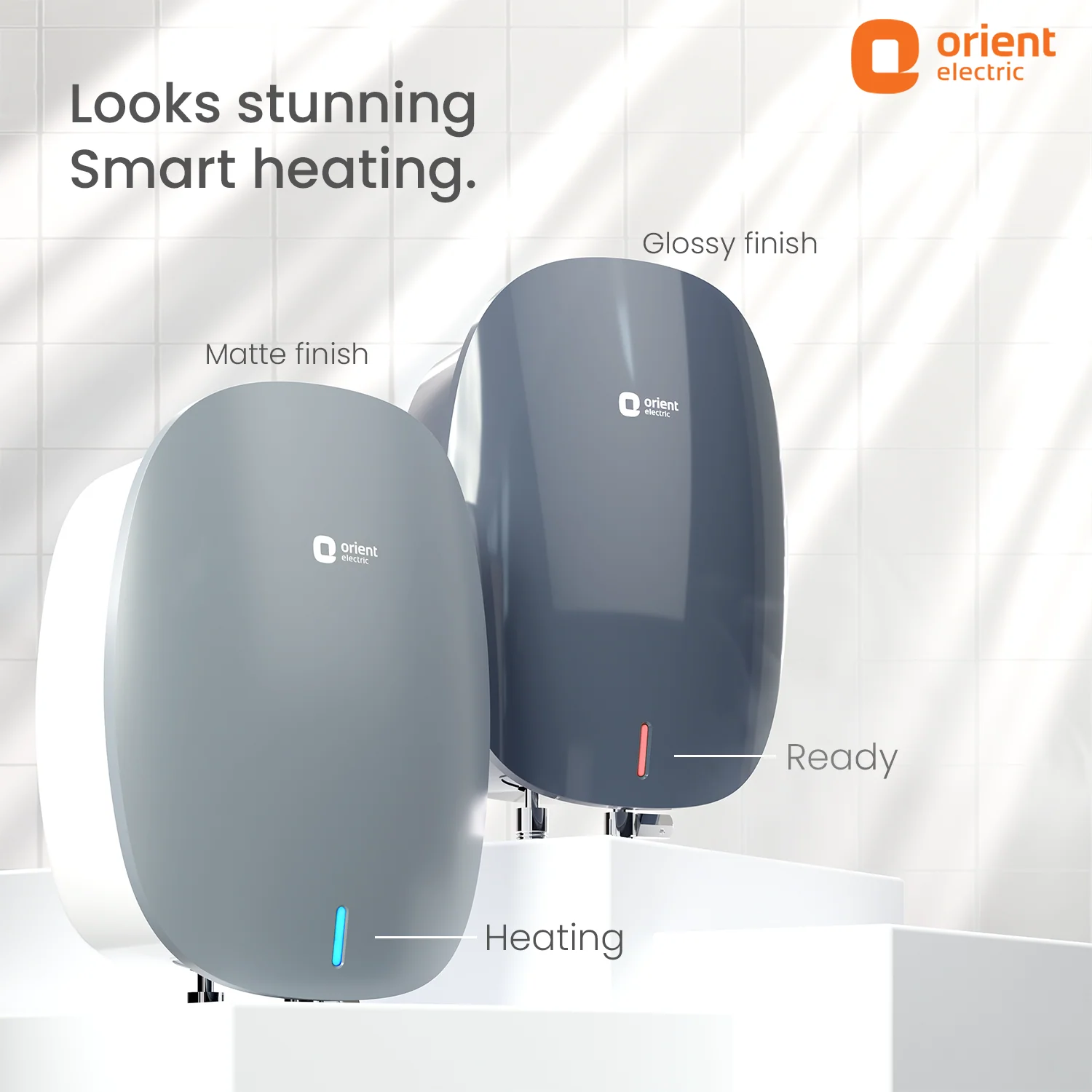 Instaflo Neo 3L Instant Water Heater (Geyser) | Suitable for low & mid rise buildings | 6 years Tank Warranty | Matt Finish Slate Grey - Image 7