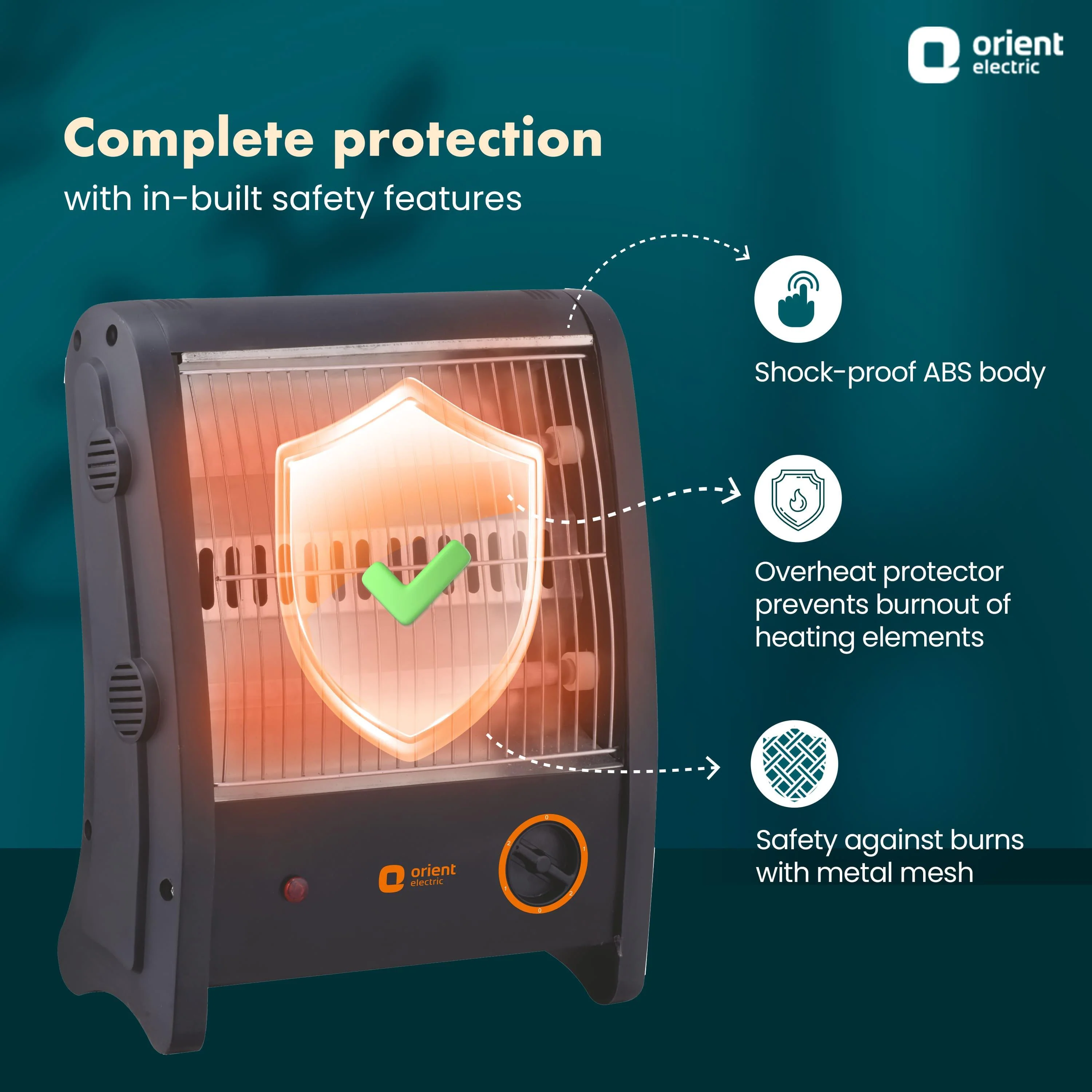 Instahot 800W Portable Room Heater - Image 6