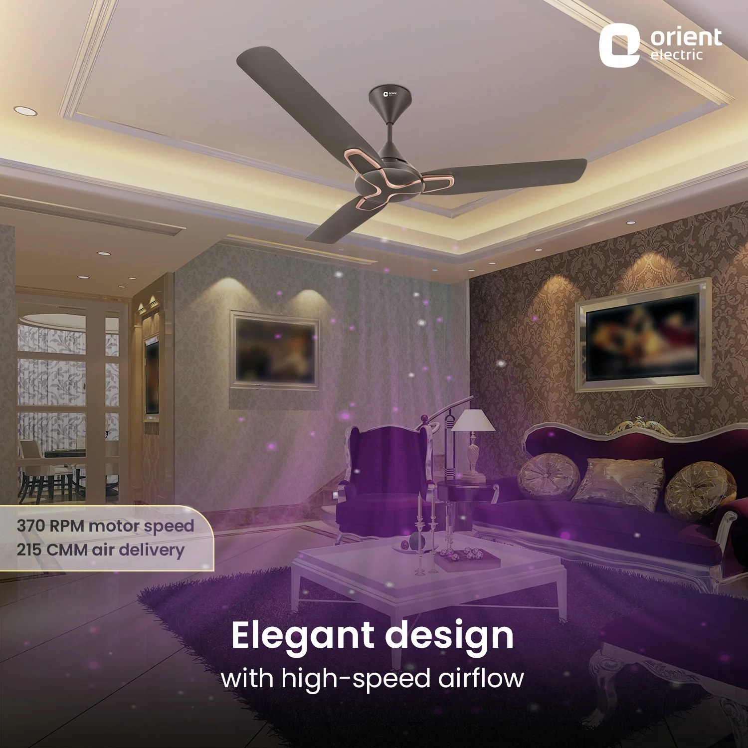 Jazz Anti Dust Decorative Ceiling Fan - Image 12