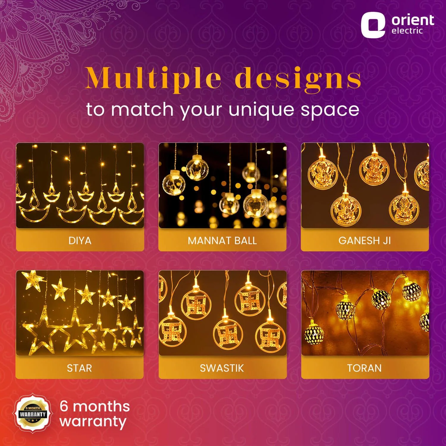 Joylite Toran LED Curtain Light for Home - Image 5