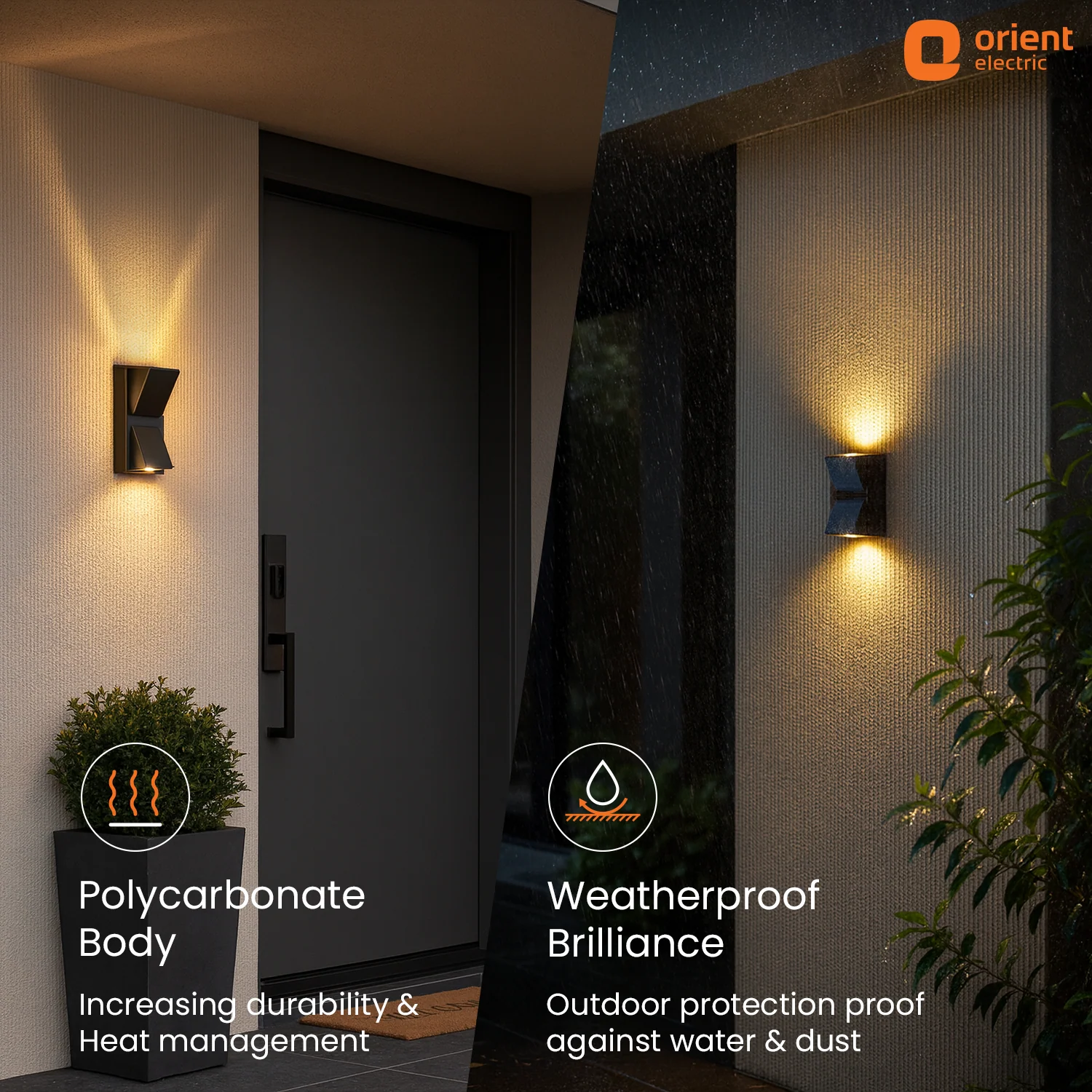K Type 2 Way Deco LED Wall Light - Image 3