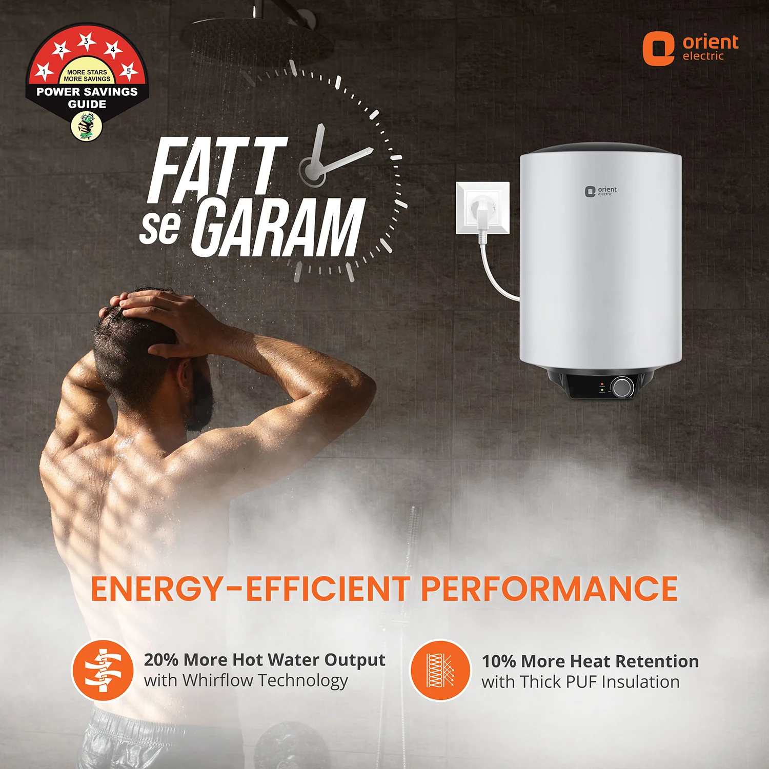 Maverick 5 Star Rated Polymer Coated Tank Water Heater (Geyser) - Image 10