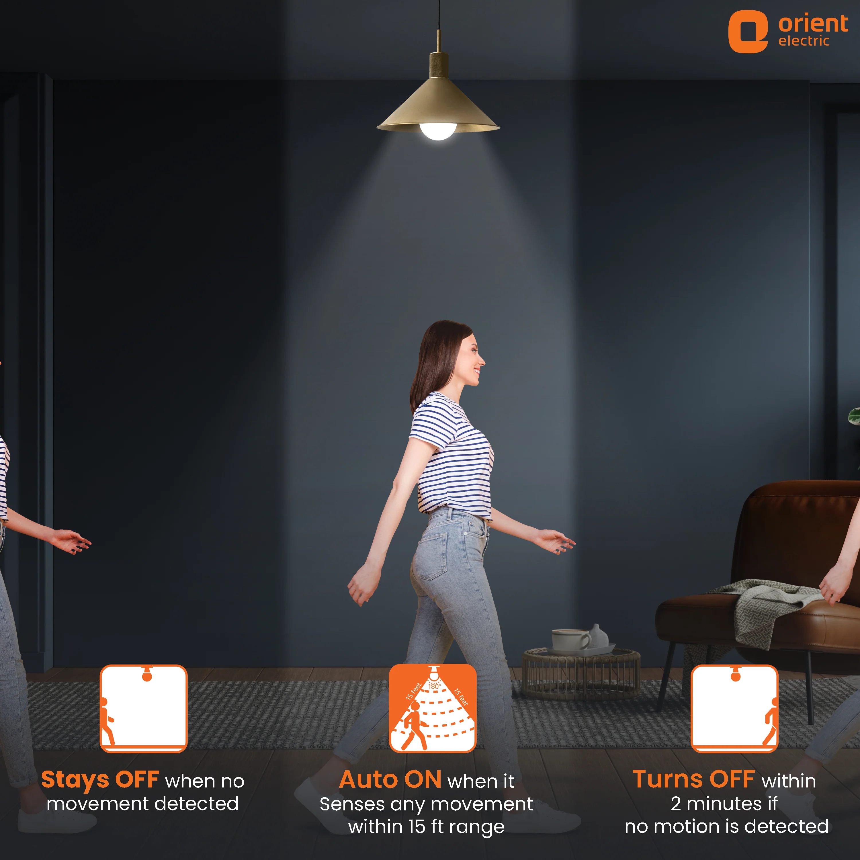 Motion Sensor LED Bulb - Image 4