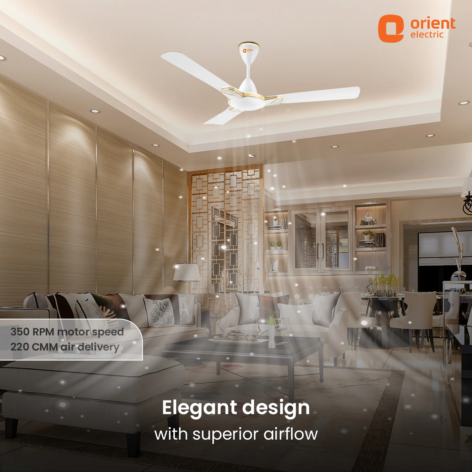 Mozart Minimalist Designer Ceiling Fan - Image 28