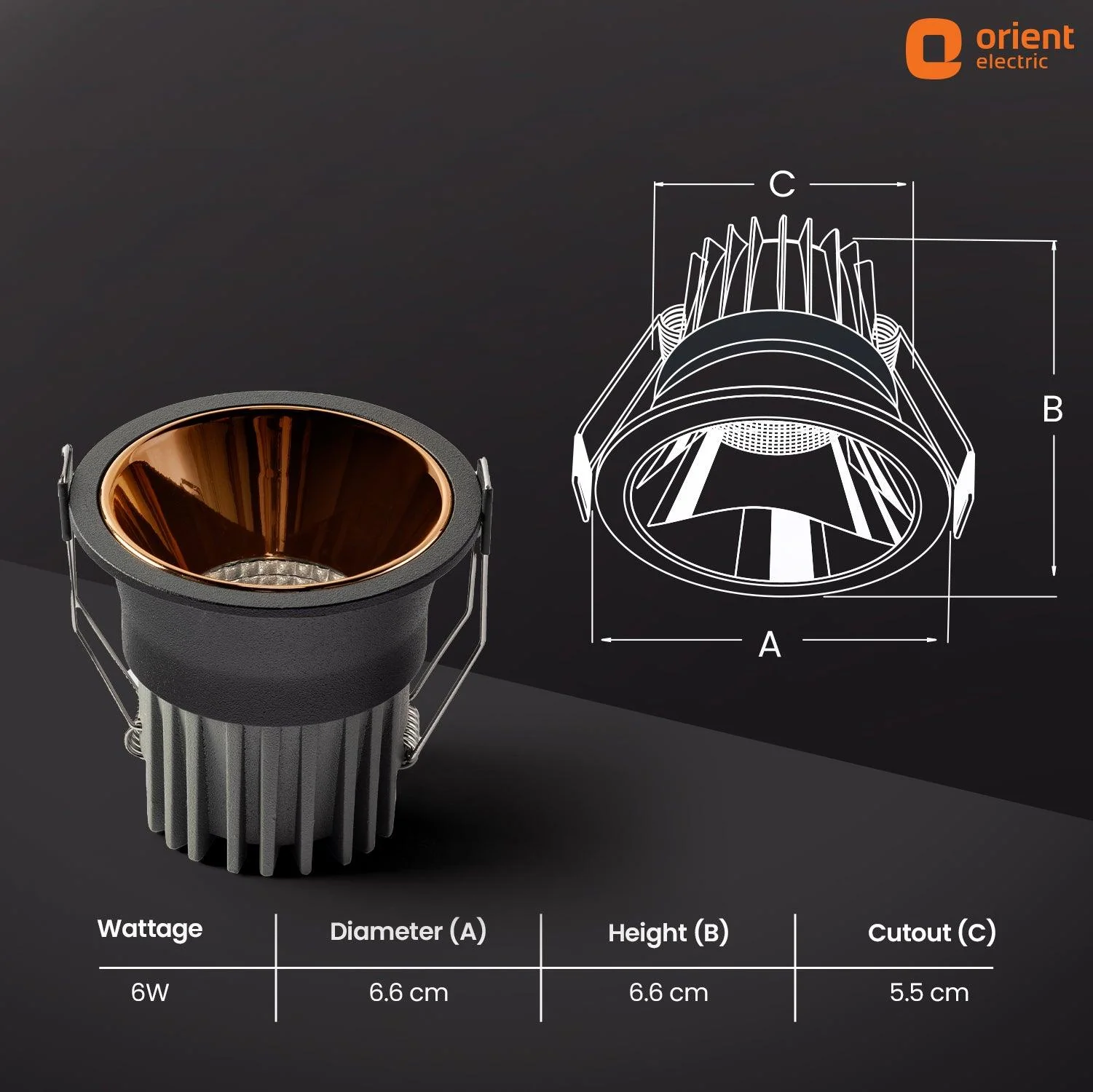 Prism Recess COB LED Downlighter - Image 8