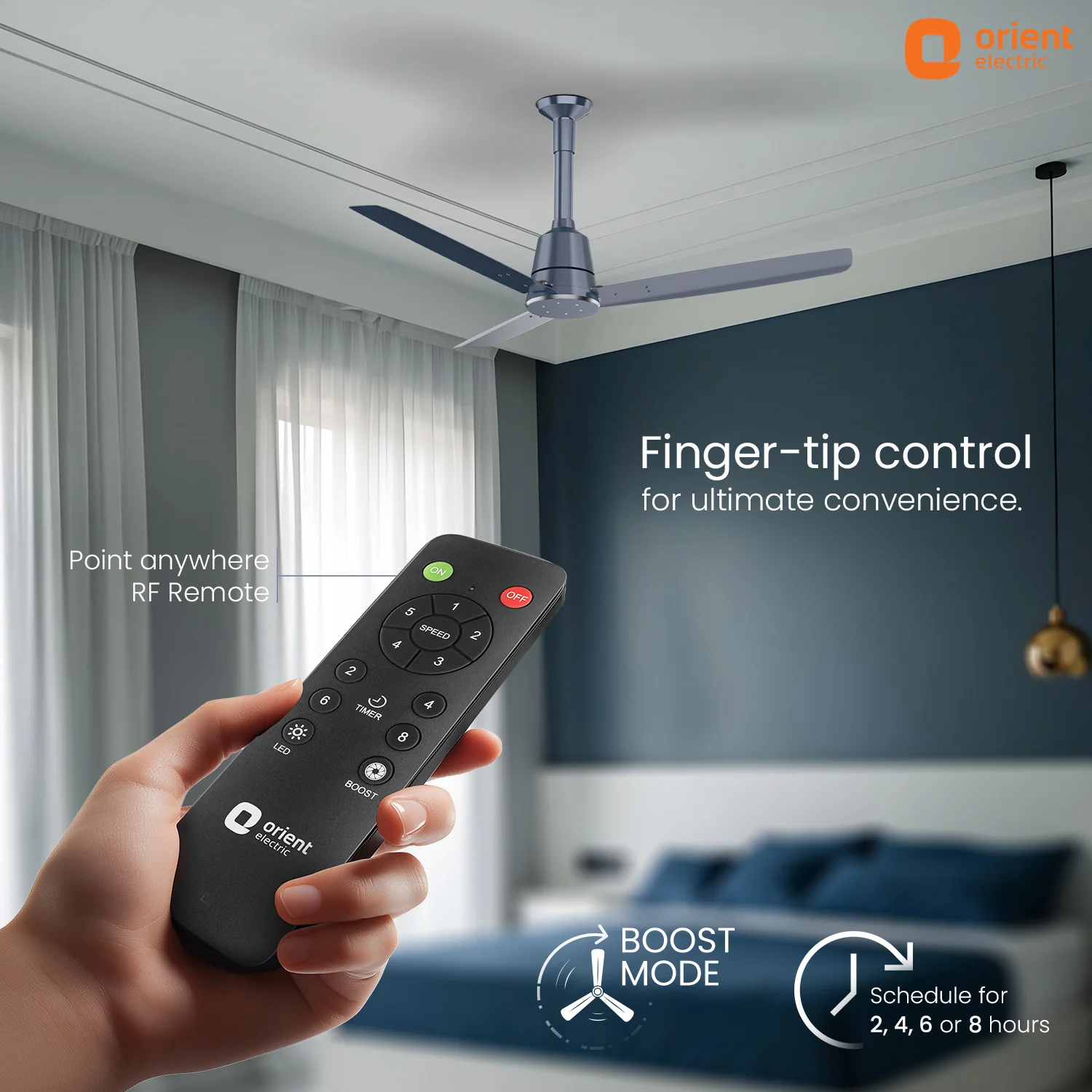 Proton BLDC Fan with Remote | 3-Year Warranty - Image 5
