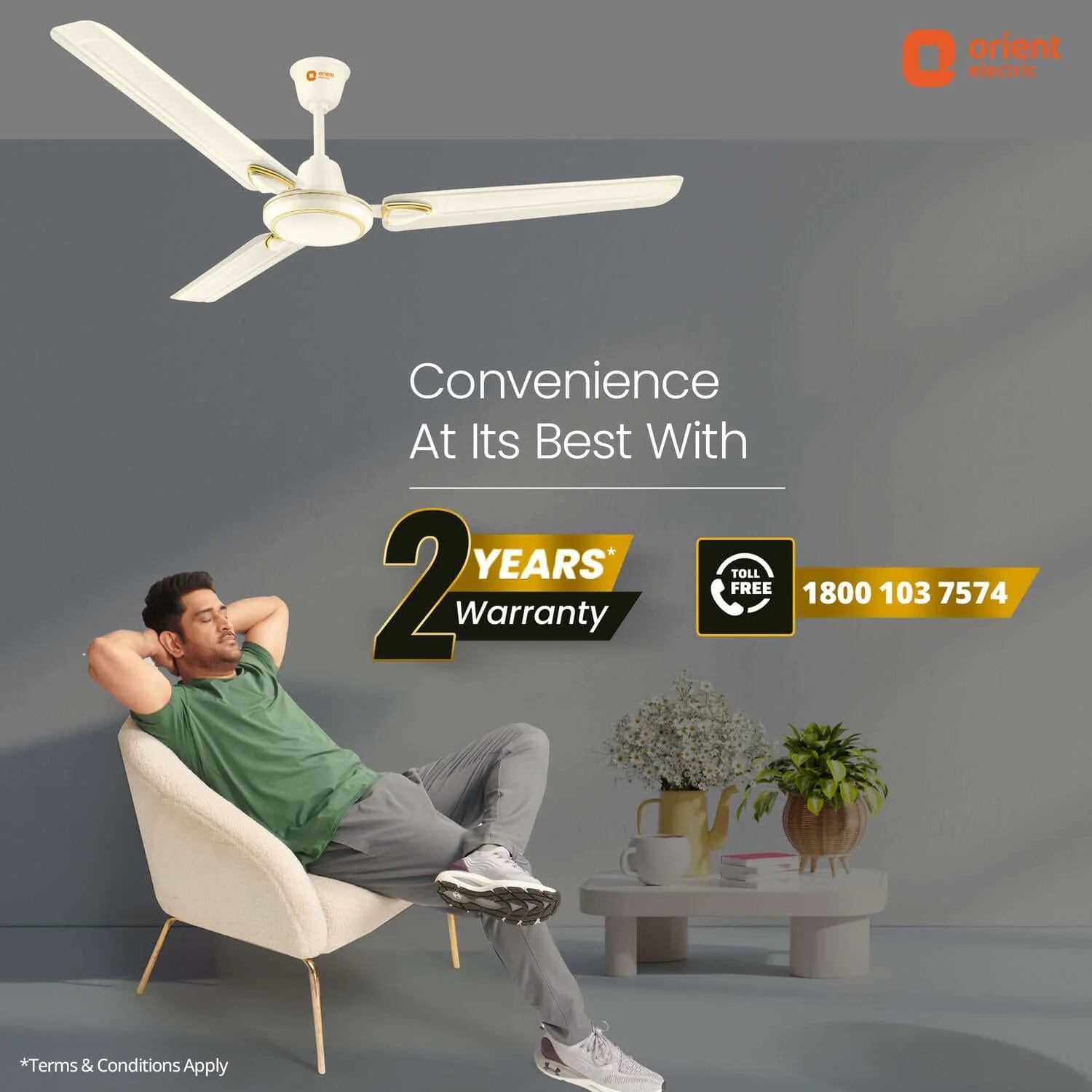Rapid Air Deco High Speed Ceiling Fan - Image 18