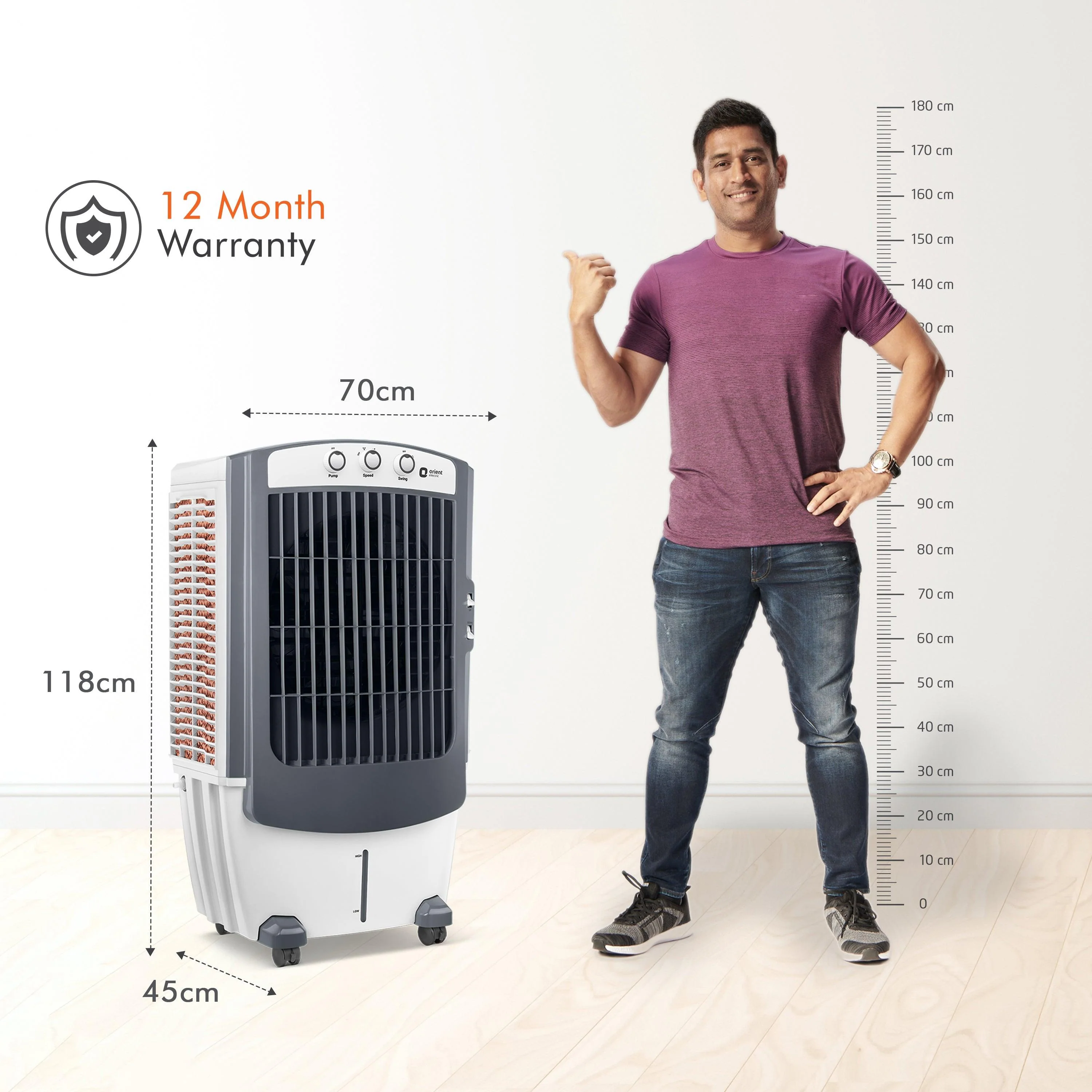 Titan Desert Air Cooler with Honeycomb Pads - Image 9