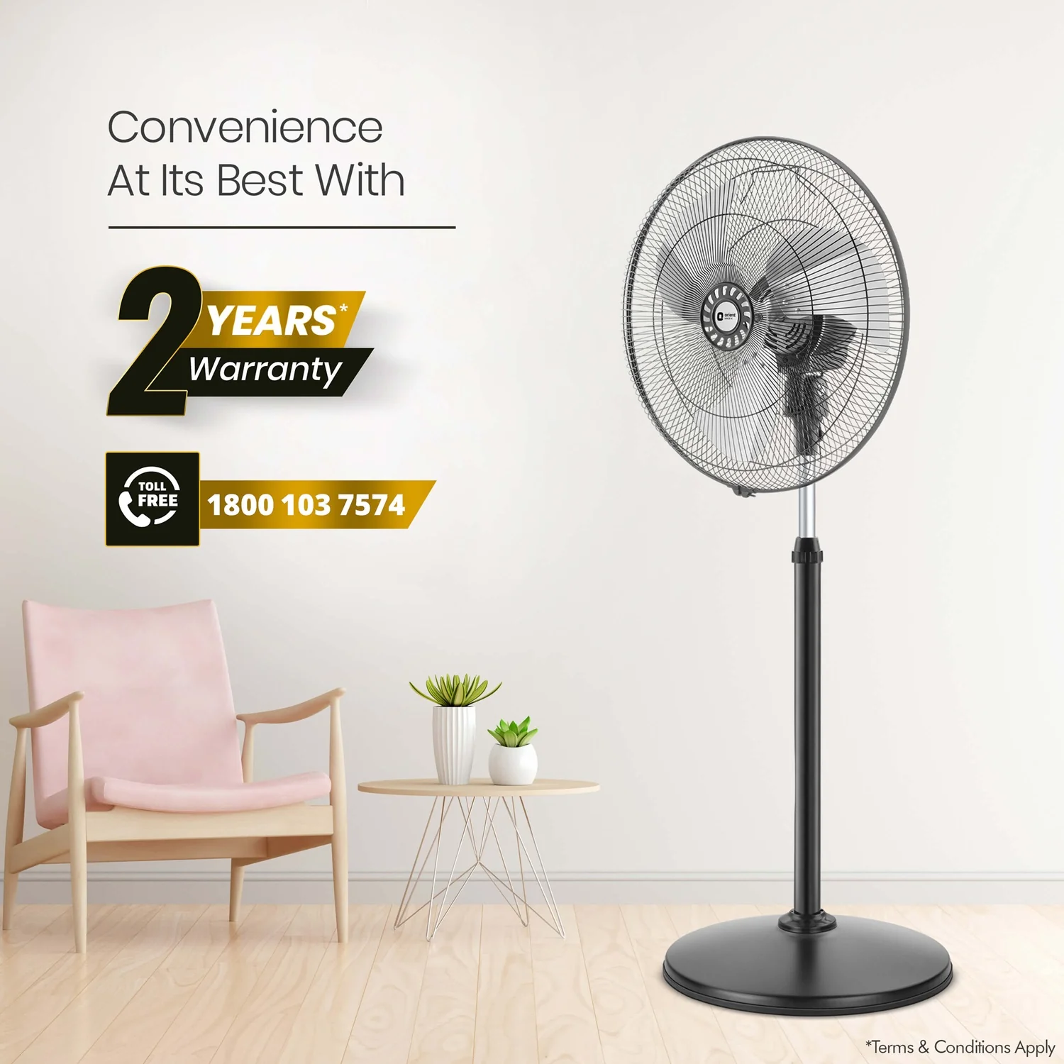 Tornado-II 450mm Pedestal Fan - Image 6