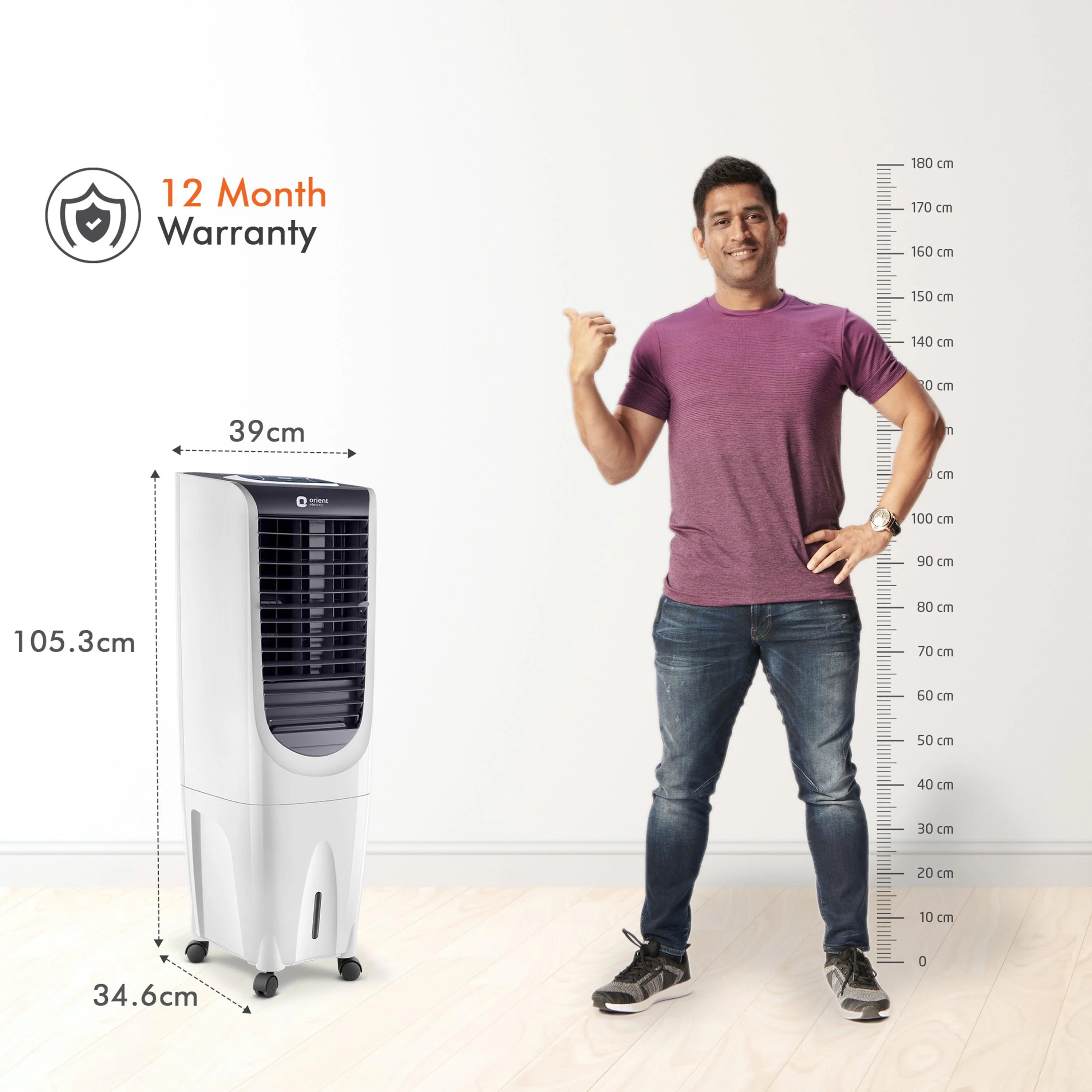 Ultimo Tower Air Cooler With Remote - Image 9