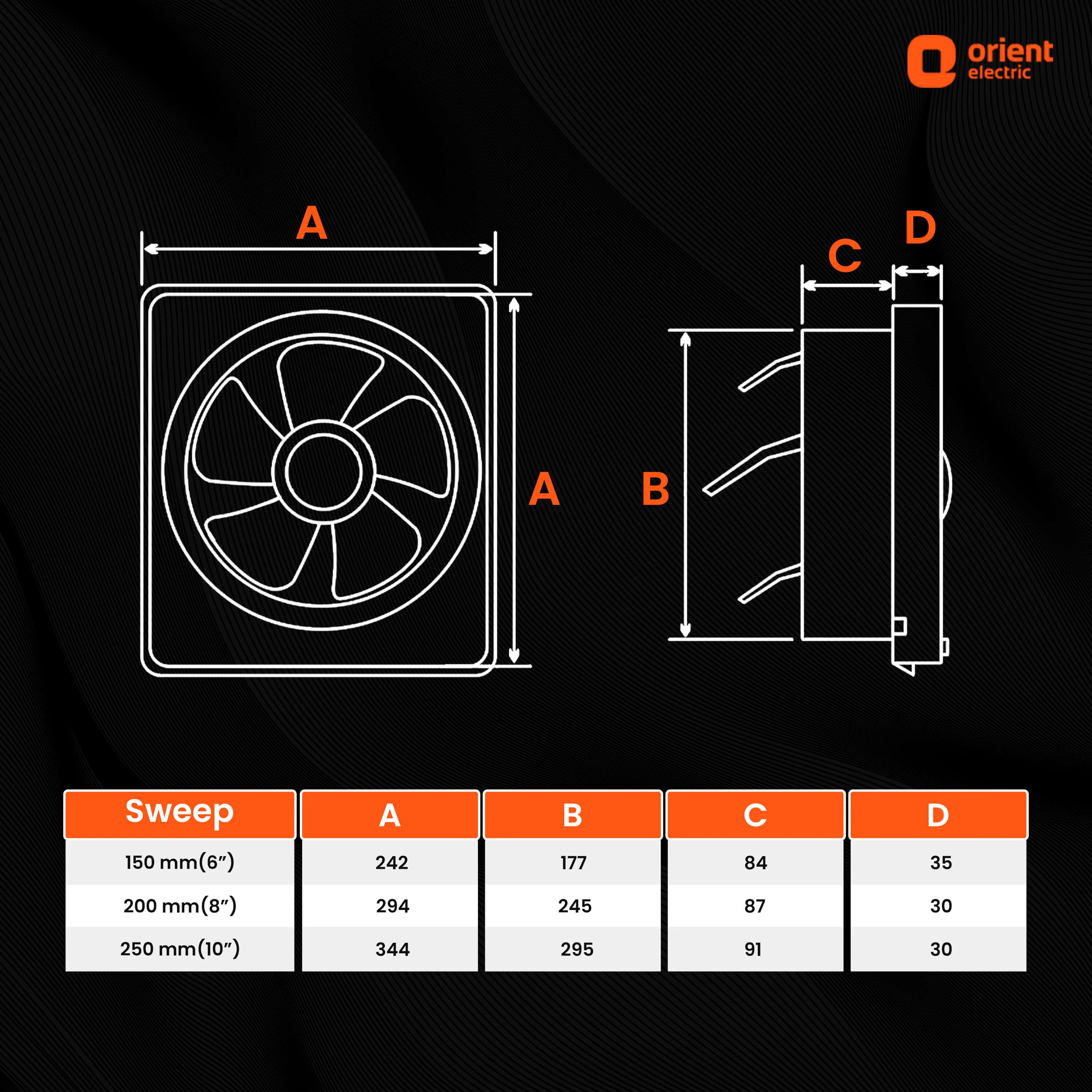 Ventilator DX 250mm (9.84 inch) Exhaust Fan for Kitchen - Image 15